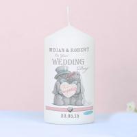 Personalised Me to You Bear Wedding Couple Candle Extra Image 1 Preview